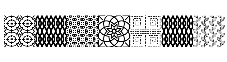 Seamless Patterns II  Free Fonts Download
