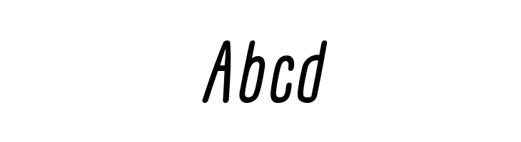 GLARESOME Italic  Free Fonts Download