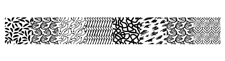 Seamless Patterns Various  Free Fonts Download