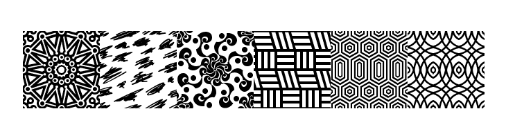 Seamless Patterns Various  Free Fonts Download