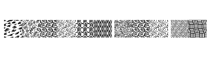 Seamless Patterns Various  Free Fonts Download