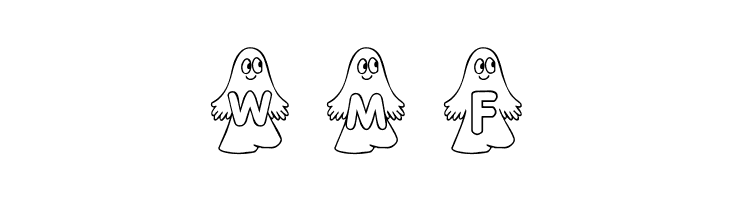 rmghost4  graphic  Free Fonts Download