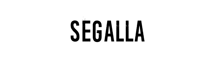 SEGALLA Numero 39 Font