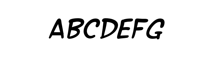 SF Wonder Comic Italic  Free Fonts Download
