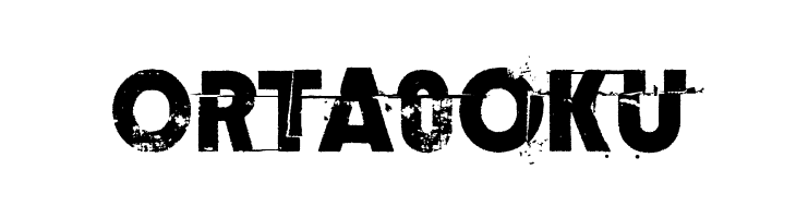 Examples of erosion  Free Fonts Download