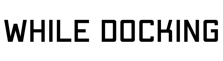 WHILE%2BDOCKING Apex Mk2 Regular Font