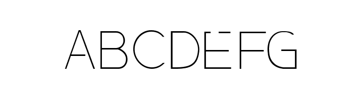 Presa Ultralight  Free Fonts Download