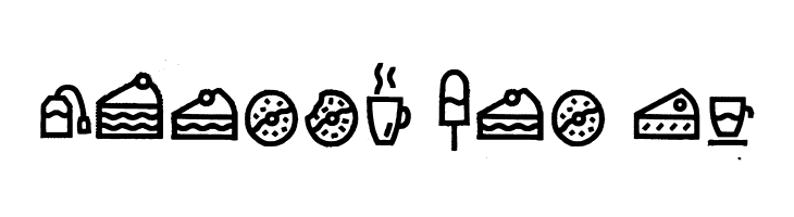 EscalopeCrustThree-Icons  Free Fonts Download