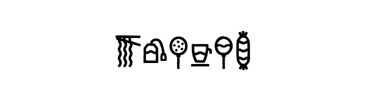 EscalopeCrustOne-Icons  Free Fonts Download