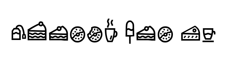 Escalope Soft Icons  Free Fonts Download