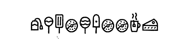 Escalope Crust Two Icons  Free Fonts Download
