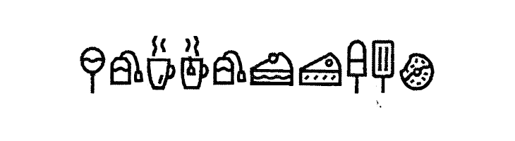 Escalope Crust Two Icons  Free Fonts Download