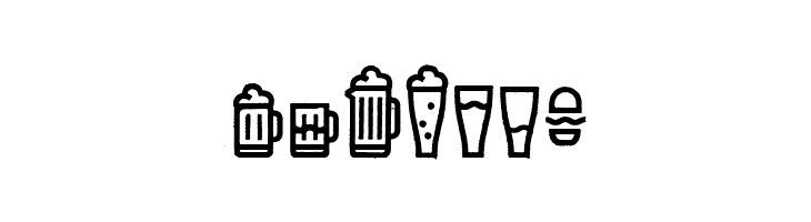 Escalope Crust Three Icons  Free Fonts Download