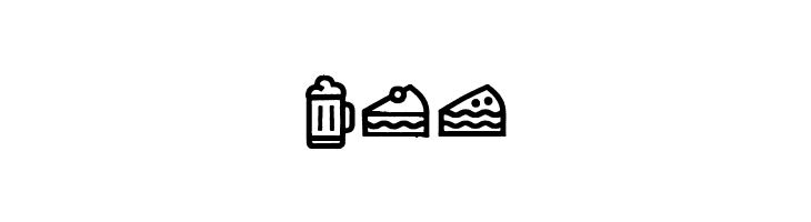 Escalope Crust One Icons  Free Fonts Download