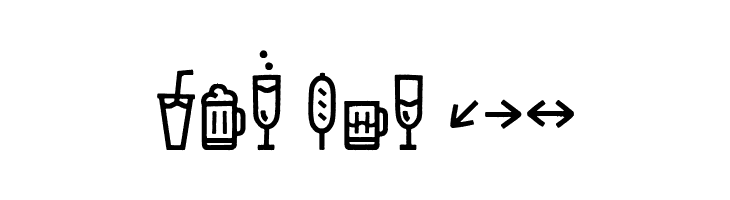 Escalope Crust One Icons  Free Fonts Download