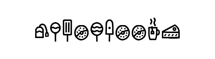 Escalope Crust One Icons  Free Fonts Download