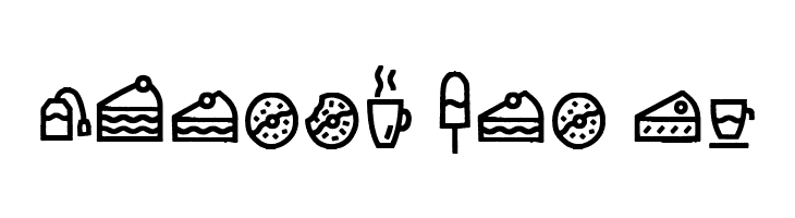Escalope Crust One Icons  Free Fonts Download