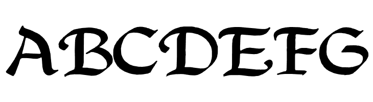 QuillPerpendicularWide  Free Fonts Download