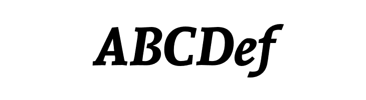 Andada Bold Italic  Free Fonts Download