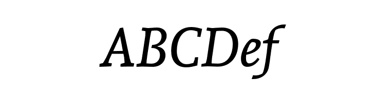 Andada Italic  Free Fonts Download