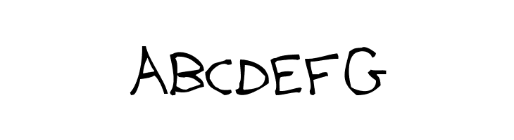 BPchildLefty  Free Fonts Download