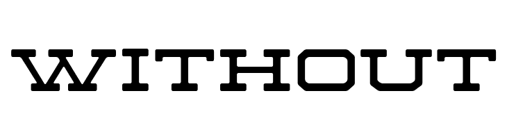 WITHOUT Sedgwick Co Font