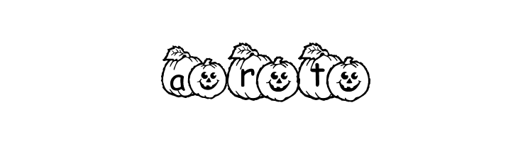 pf_pumpkin1  Free Fonts Download