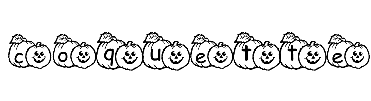 pf_pumpkin1  Free Fonts Download
