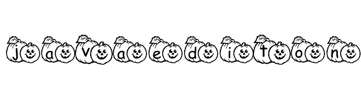pf_pumpkin1  Free Fonts Download