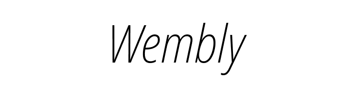 Noto Sans Condensed ExtraLight Italic  Free Fonts Download