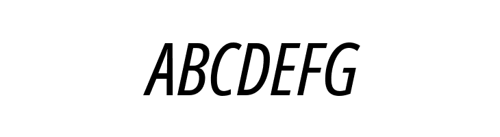 Noto Sans ExtraCondensed Italic  Free Fonts Download