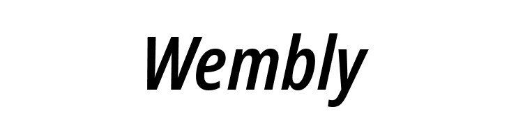 Noto Sans Condensed SemiBold Italic  Free Fonts Download