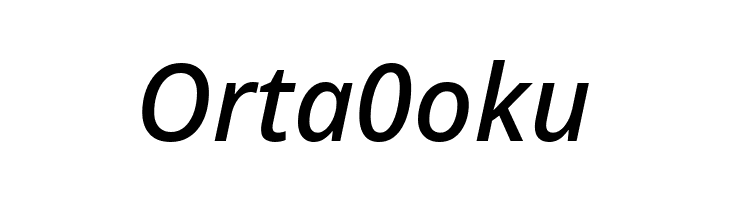 Noto Sans Medium Italic  Free Fonts Download