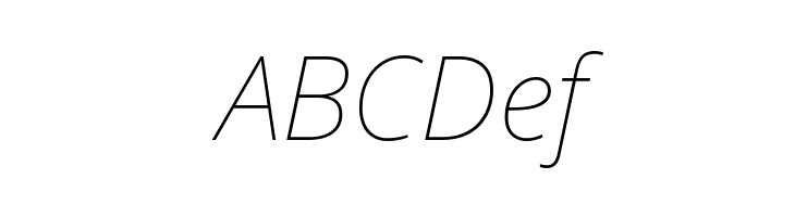 Noto Sans Thin Italic  Free Fonts Download