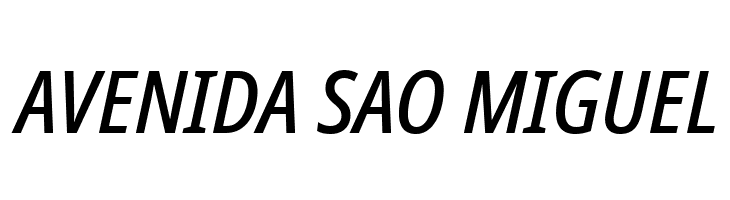 Noto Sans Condensed Medium Italic  Free Fonts Download