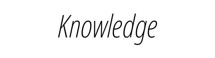 Noto Sans ExtraCondensed ExtraLight Italic  Free Fonts Download