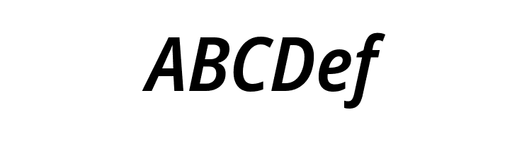 Noto Sans SemiCondensed SemiBold Italic  Free Fonts Download