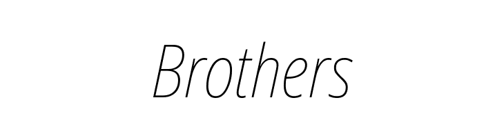 Noto Sans Condensed Thin Italic  Free Fonts Download