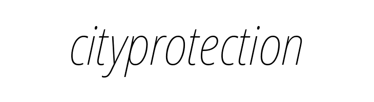 Noto Sans Condensed Thin Italic  Free Fonts Download