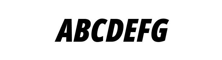 Noto Sans ExtraCondensed Black Italic  Free Fonts Download