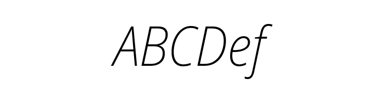 Noto Sans SemiCondensed ExtraLight Italic  Free Fonts Download