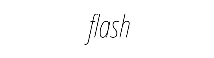 Noto Sans ExtraCondensed Thin Italic  Free Fonts Download