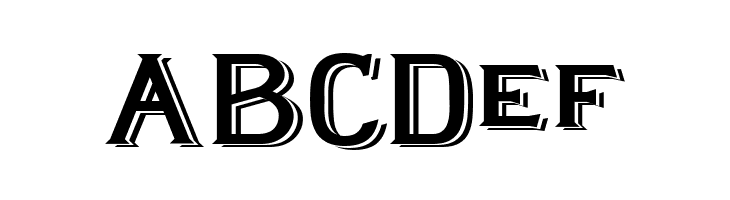 LewishamShadowedWide  Free Fonts Download