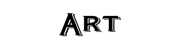 LewishamShadowedWide  Free Fonts Download