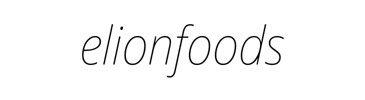 Noto Sans SemiCondensed Thin Italic  Free Fonts Download