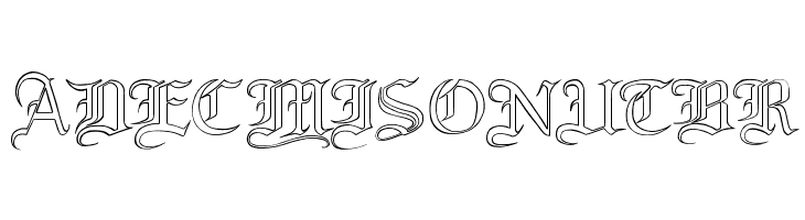 Blood and Blade outline  Free Fonts Download