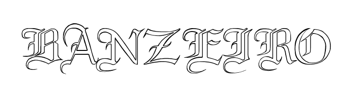 Blood and Blade outline  Free Fonts Download