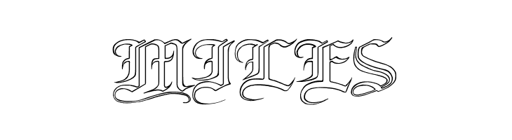 Blood and Blade outline  Free Fonts Download