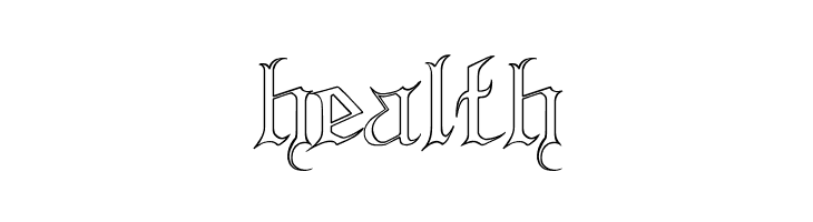 Blood and Blade outline  Free Fonts Download
