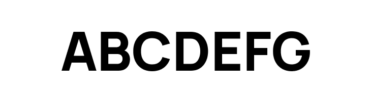 ABCDEFG Manrope ExtraBold Font